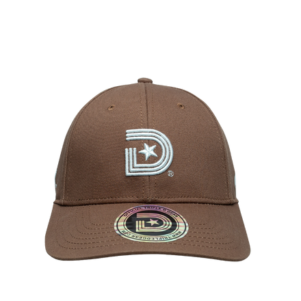 Cedar Wood Brown Structured Dad Cap