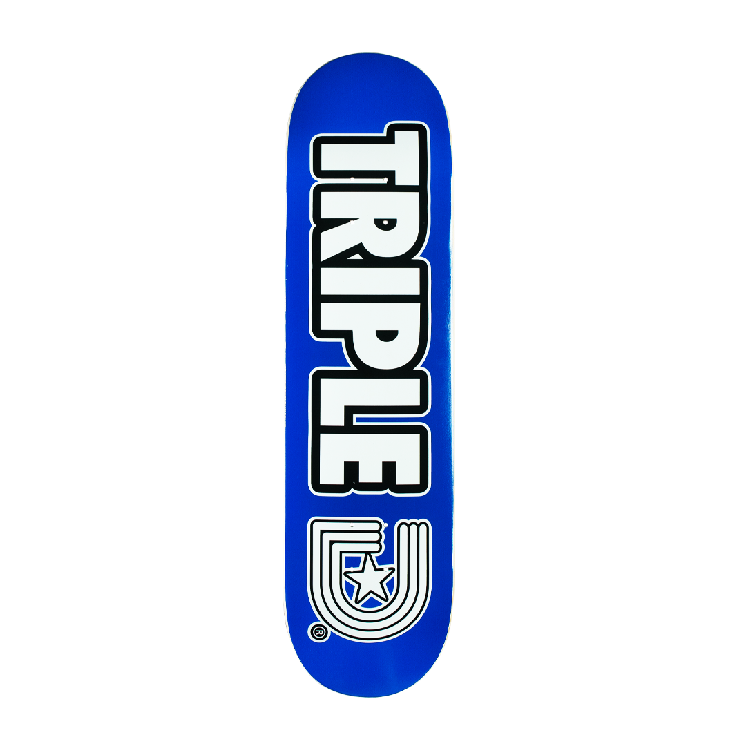 Triple D Royal Blue Skate Deck