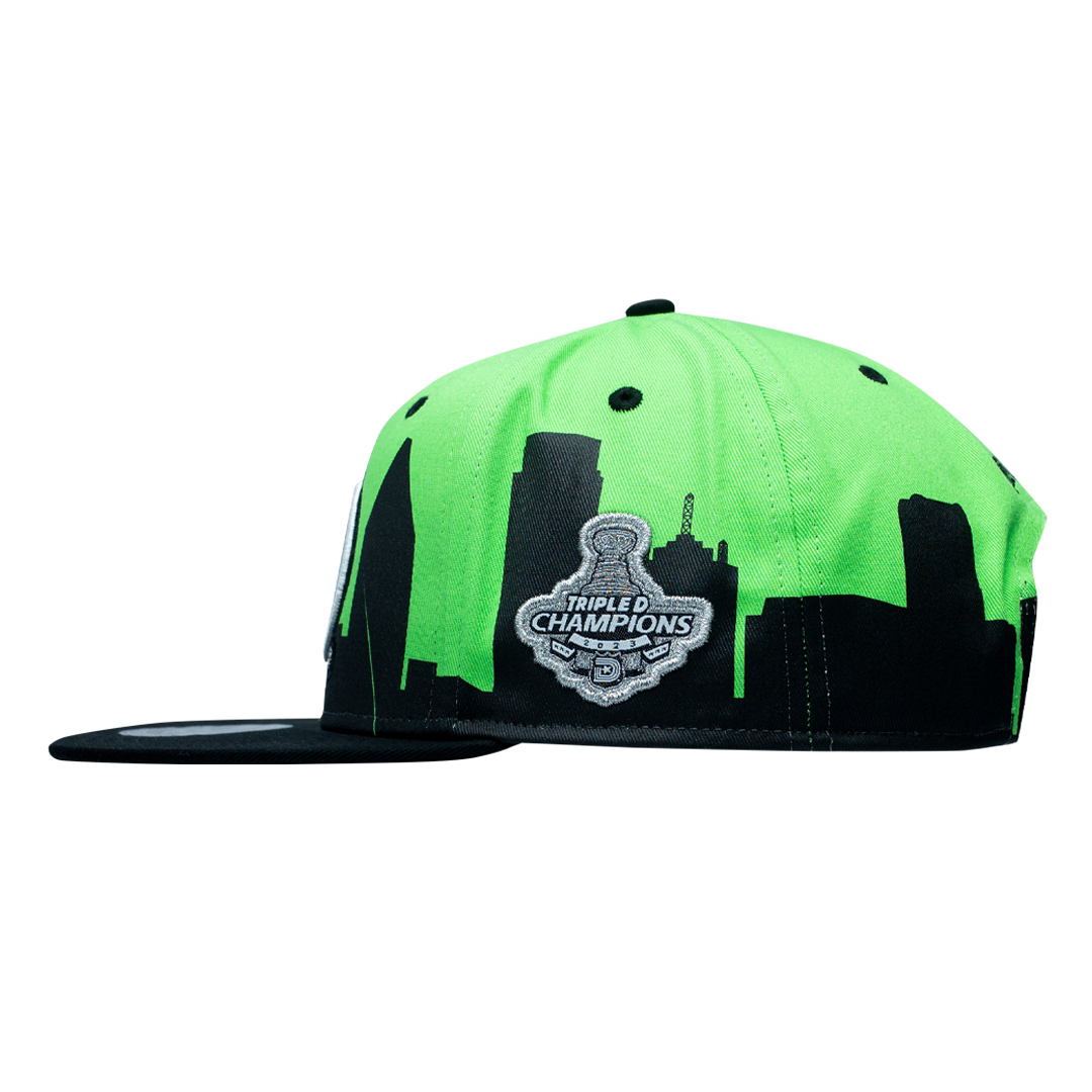 The Hyper Green Skyline Cap