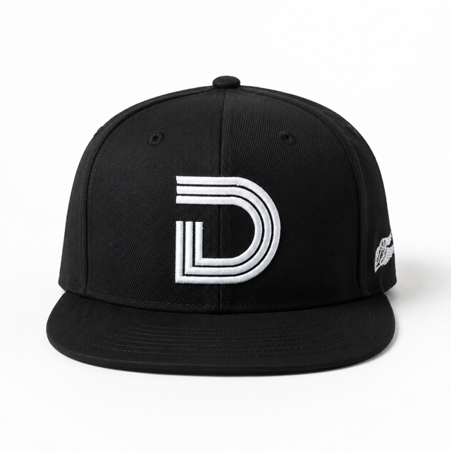 Ghost 3D Embroidered Stretch-Fit Cap — Limited Edition