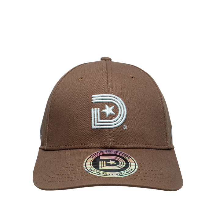 Cedar Wood Brown Structured Dad Cap