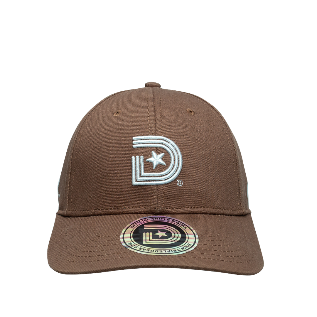 Cedar Wood Brown Structured Dad Cap – Triple D Gear LLC.