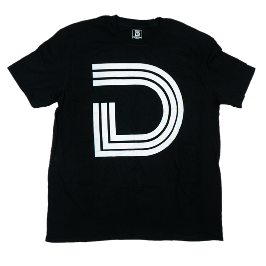 Decade Edition - "Ghost Logo" Black Ghost T-shirt