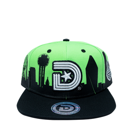 The Hyper Green Skyline Cap