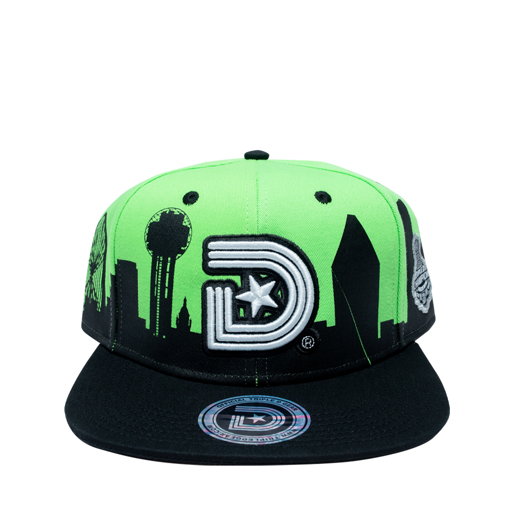 The Hyper Green Skyline Cap