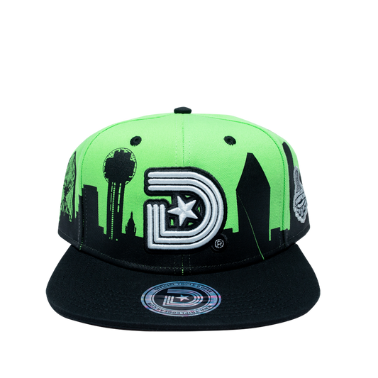The Hyper Green Skyline Cap