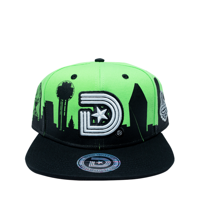 The Hyper Green Skyline Cap