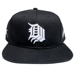 Triple D Old English Black Snapback (Decade Edition)