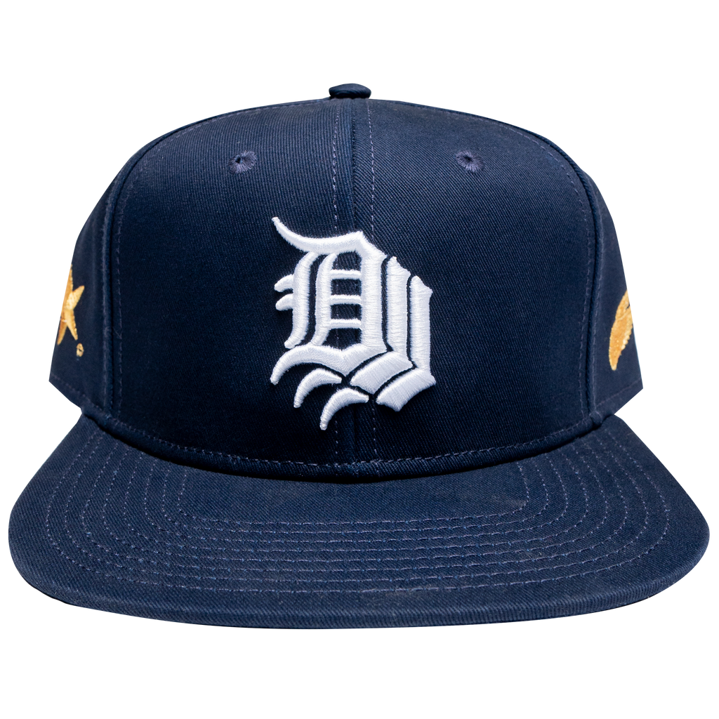 Triple D Old English Navy Snapback (Decade Edition) – Triple D Gear LLC.