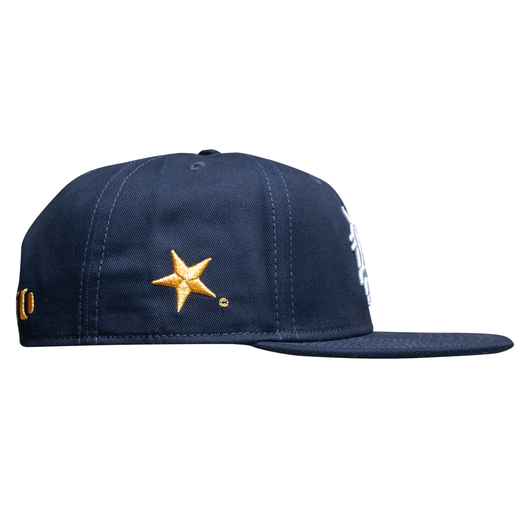 Triple D Old English Navy Snapback (Decade Edition)