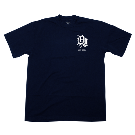 Triple D Old English Navy Tee (Decade Edition)