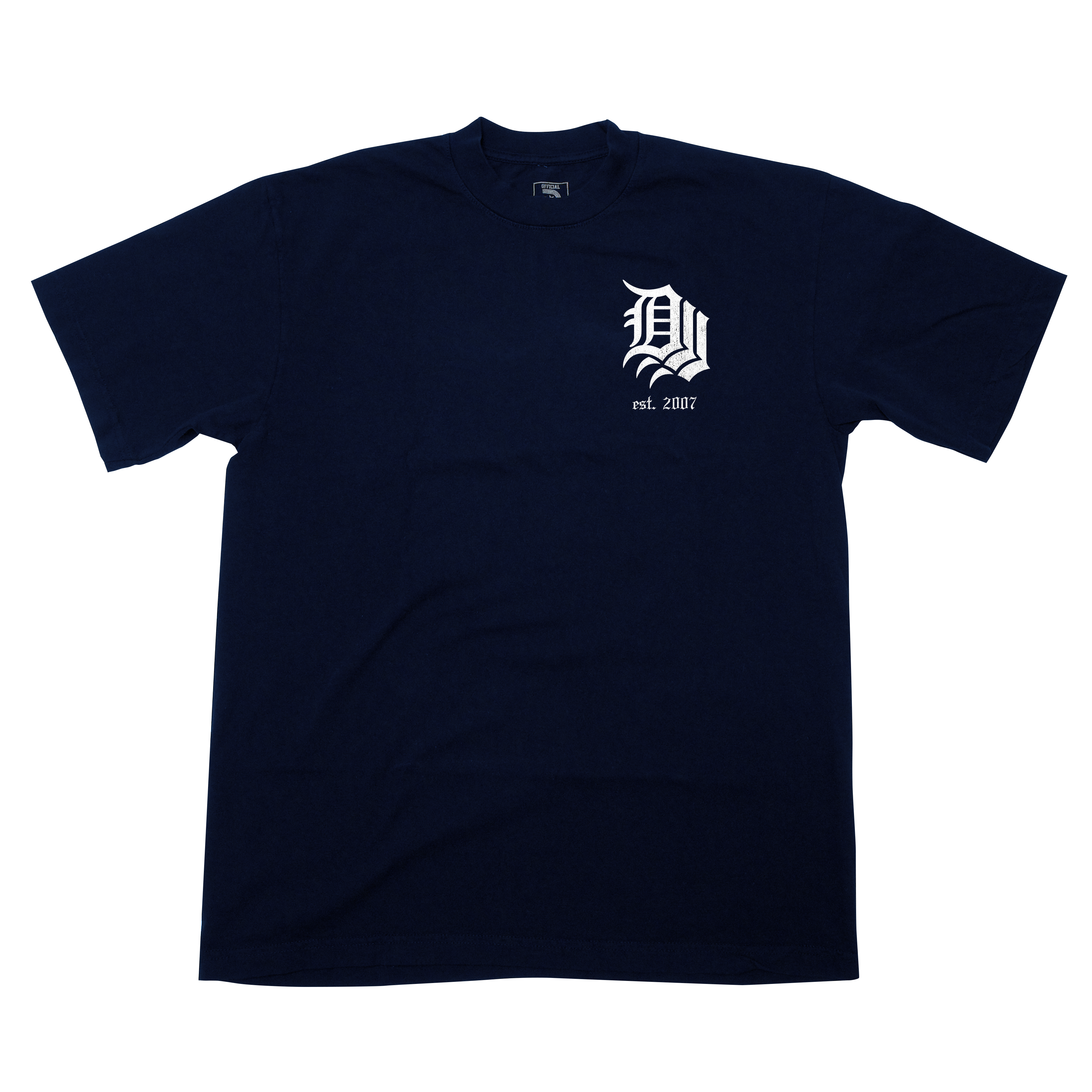Triple D Old English Navy Tee (Decade Edition)