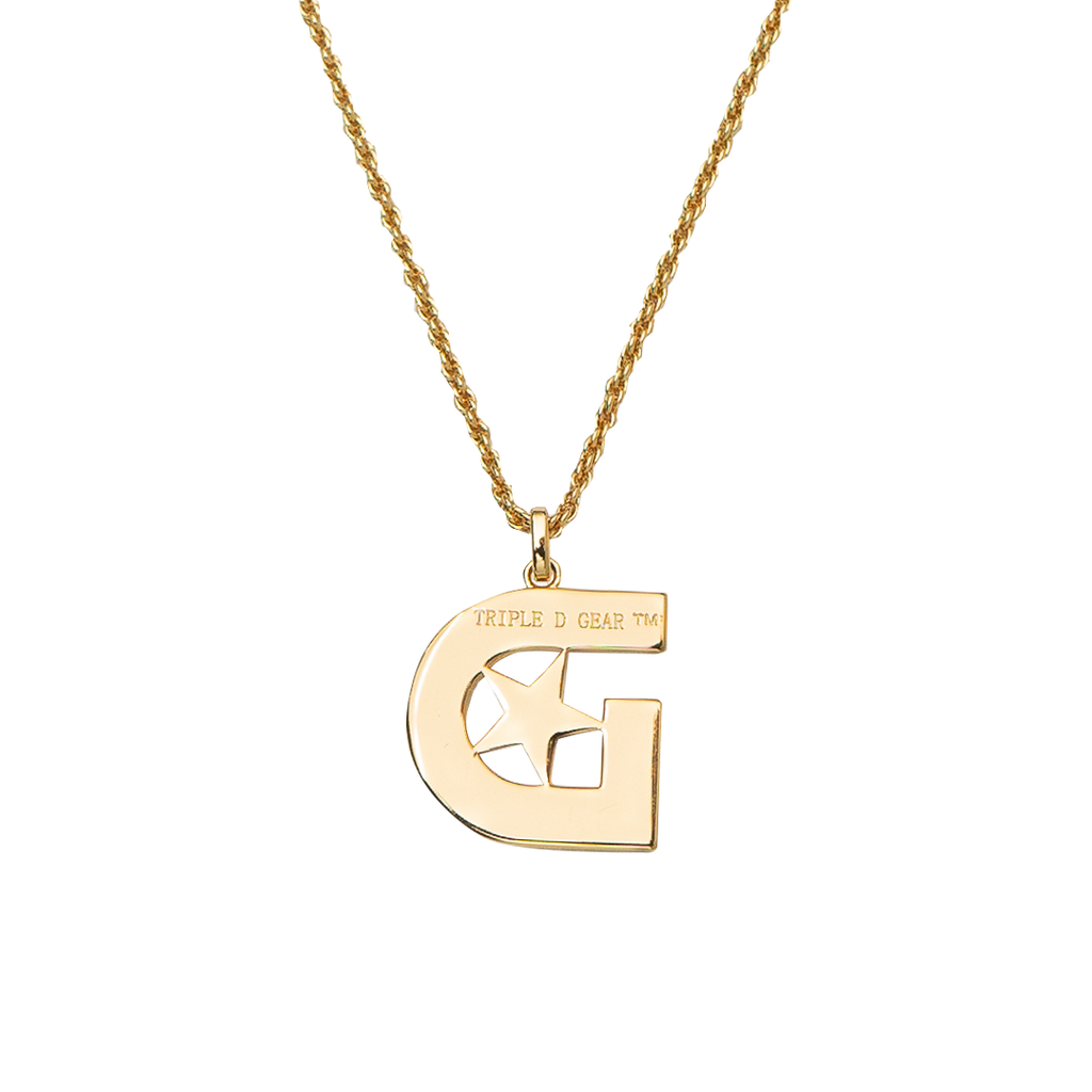 Triple D Unisex Chain & Pendent (2.5mm & 3.5mm pendents)