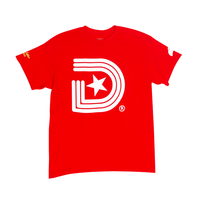 Triple D Red Tee 2010 Throwback - Decade Edition