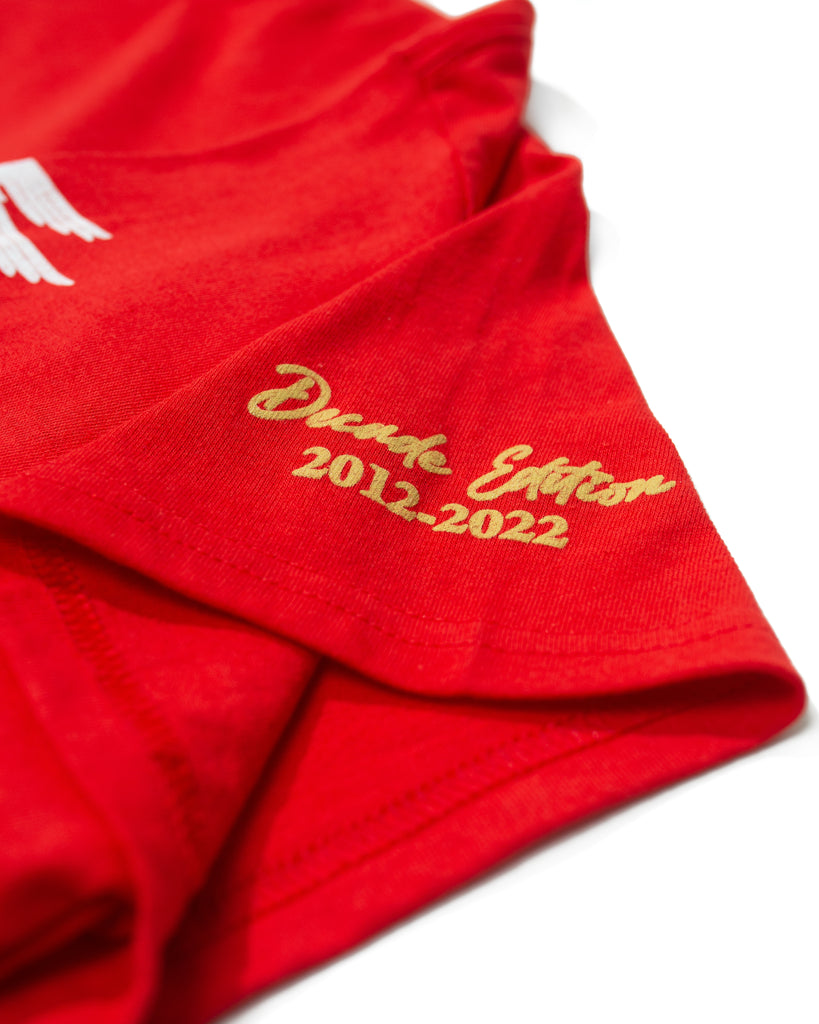 Triple D Red Tee 2010 Throwback - Decade Edition