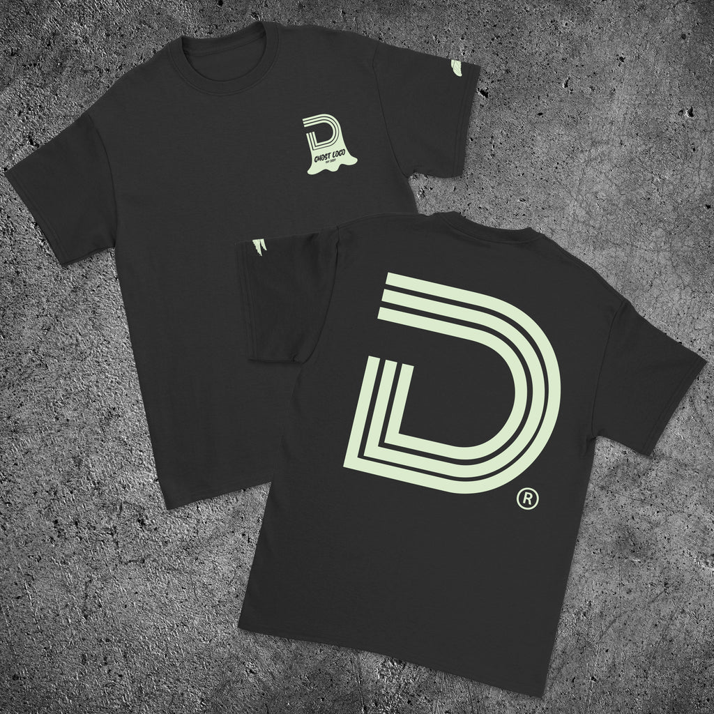 Decade Edition -"Ghost Logo " Glow in The Dark T-shirt