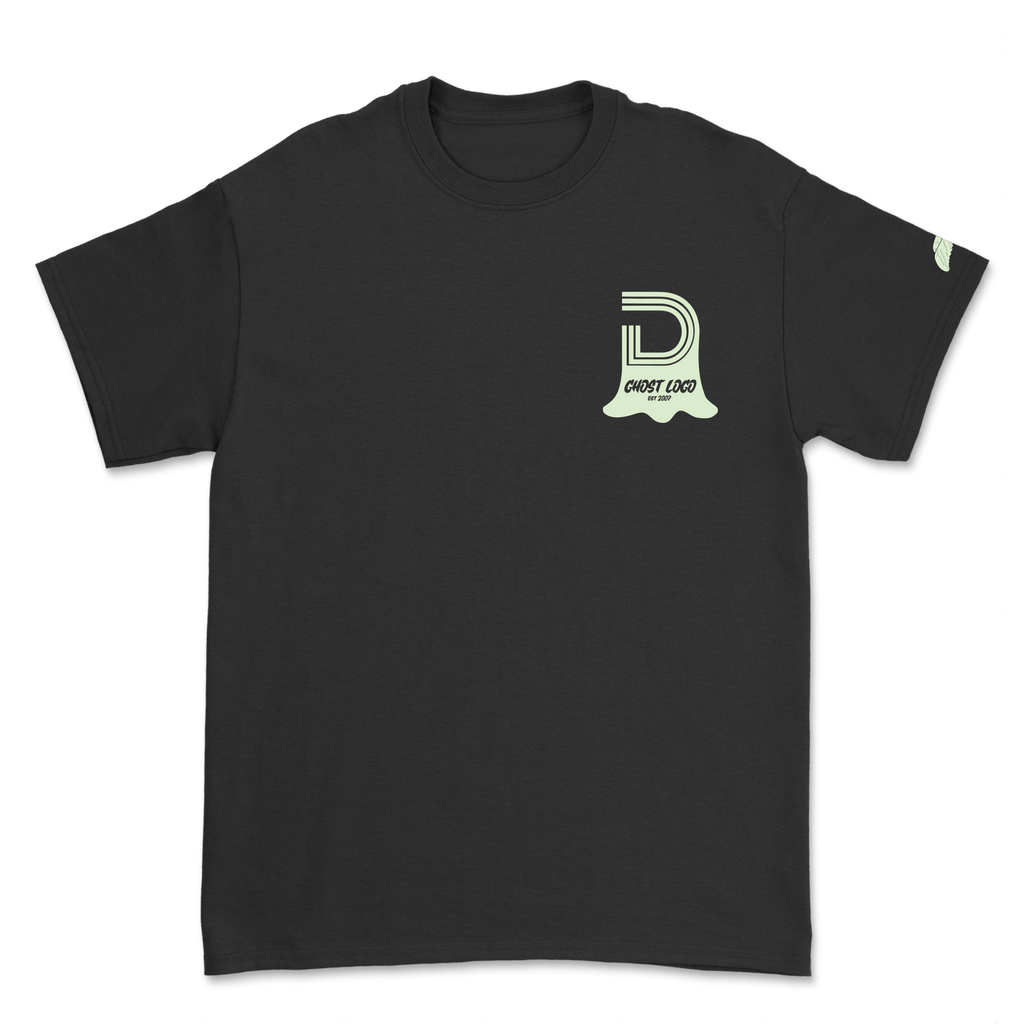 Decade Edition -"Ghost Logo " Glow in The Dark T-shirt