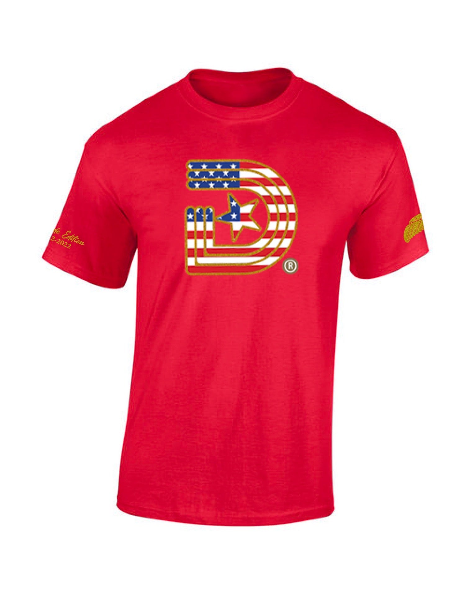 Triple D Red Star Spangled Tee - Decade Edition