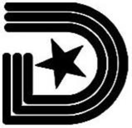 Tilted Star "D" — Athletic Apparel — USPTO registered trademark drawing